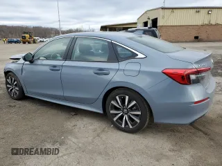 2024 Honda Civic Sedan EX with VIN 2HGFE1F71RH308620, listed as a Copart auction lot 48609545 with 10,435 mi miles and Salvage Title. Bid and sale history available at carsss.com. Image 2.