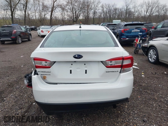 2021 Subaru Impreza with VIN 4S3GKAB61M3605939, listed as a IAAI auction lot 41125198 with 42,168 mi miles. Bid and sale history available at carsss.com. Image 16.