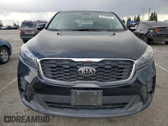 2019 Kia Sorento LX with VIN 5XYPG4A36KG568194, listed as a Copart auction lot 48190995 with 108,150 mi miles and Salvage Title. Bid and sale history available at carsss.com. Image 5.