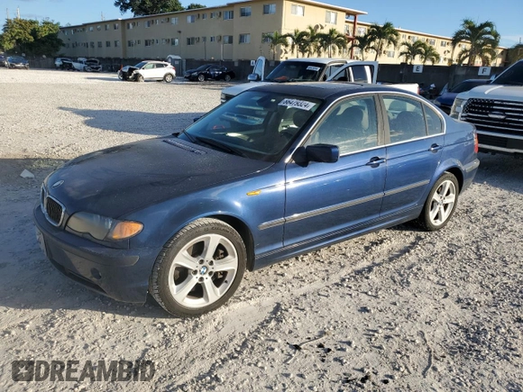 2004 BMW 3 Series 330xi with VIN WBAEW53434PN35396, listed as a Copart auction lot 86479324 with 169,725 mi miles and Salvage Title. Bid and sale history available at carsss.com. Image 1.