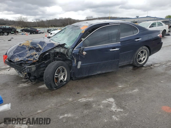 2003 Lexus ES 300 with VIN JTHBF30G830099594, listed as a Copart auction lot 49721375 with Not Provided miles and Salvage Title. Bid and sale history available at DreamBid. Image 1.