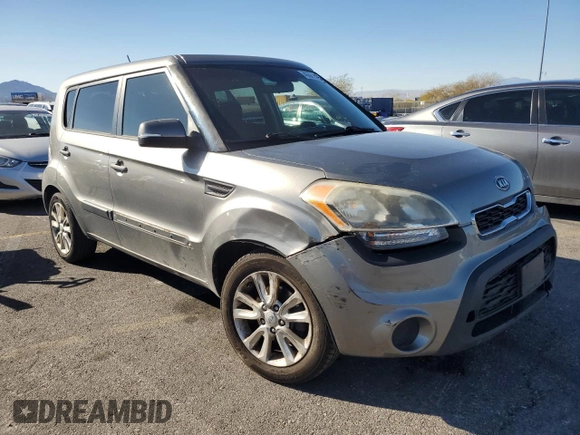 2012 Kia Soul + with VIN KNDJT2A6XC7450261, listed as a Copart auction lot 46681565 with 224,883 mi miles and Salvage Title. Bid and sale history available at carsss.com. Image 4.