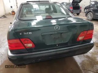 1996 Mercedes-Benz E-Class with VIN WDBJF55F7TJ007733, listed as a Copart auction lot 48005625 with 0 mi miles and Clean Title. Bid and sale history available at carsss.com. Image 6.
