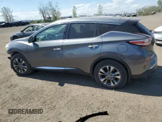 2016 Nissan Murano SL z VIN 5N1AZ2MH8GN132972, wystawiony jako Copart lot #56764385 z przebiegiem 157 518 mil mil oraz Szkoda całkowita • Salvage title. Historia ofert i sprzedaży dostępna na DreamBid. Obrazek 2.