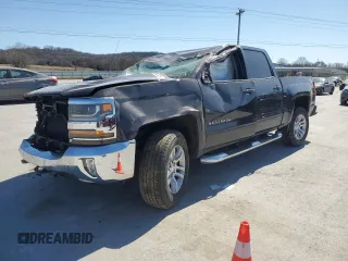 2016 Chevrolet Silverado 1500 LT with VIN 3GCUKREC0GG213703, listed as a Copart auction lot 47558925 with 126,015 mi miles and Salvage Title. Bid and sale history available at DreamBid. Image 1.
