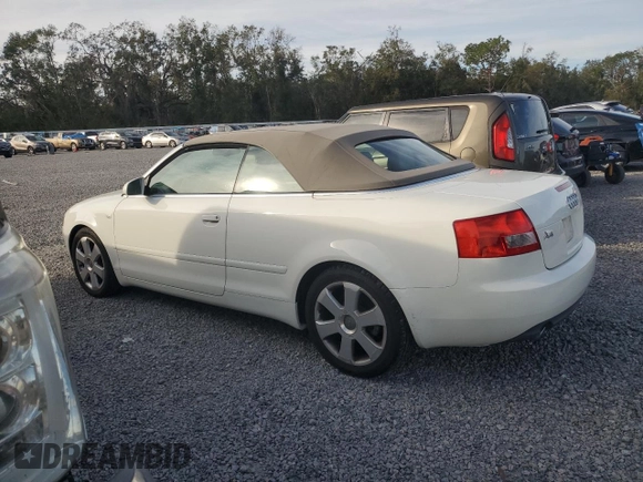 2005 Audi A4 1.8T with VIN WAUAC48H15K008484, listed as a Copart auction lot 87363524 with 121,381 mi miles and Salvage Title. Bid and sale history available at carsss.com. Image 2.