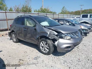 2011 Nissan Murano SV with VIN JN8AZ1MW8BW155298, listed as a IAAI auction lot 40313558 with 174,981 mi miles. Bid and sale history available at carsss.com. Image 1.