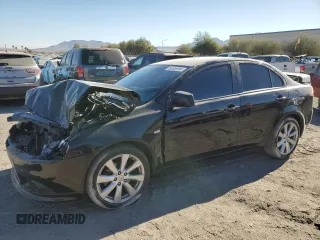 2014 Mitsubishi Lancer GT with VIN JA32U8FW3EU004081, listed as a Copart auction lot 86658984 with 138,634 mi miles and Salvage Title. Bid and sale history available at carsss.com. Image 1.