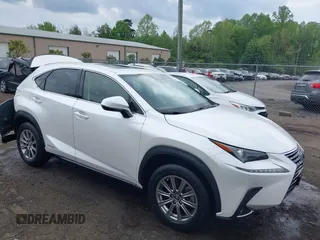 2021 Lexus NX 300h with VIN JTJDJRDZ2M5011762, listed as a IAAI auction lot 42104241 with 18,902 mi miles and . Bid and sale history available at DreamBid. Image 1.