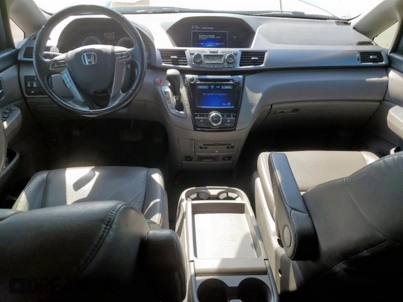 2014 Honda Odyssey EX-L with VIN 5FNRL5H67EB122190, listed as a Copart auction lot 48904885 with 163,719 mi miles and Clean Title. Bid and sale history available at carsss.com. Image 8.