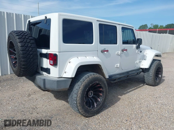 2012 Jeep Wrangler Unlimited Sahara with VIN 1C4BJWEG1CL186407, listed as a IAAI auction lot 42593848 with 178,354 mi miles and . Bid and sale history available at DreamBid. Image 4.