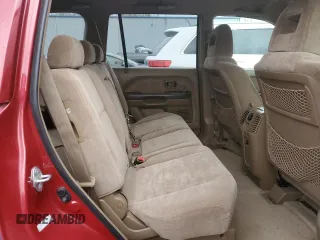 2005 Honda Pilot EX with VIN 2HKYF184X5H568118, listed as a Copart auction lot 50090105 with 206,952 mi miles and Salvage Title. Bid and sale history available at carsss.com. Image 11.