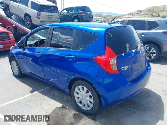 2014 Nissan Note SV with VIN 3N1CE2CP8EL390605, listed as a IAAI auction lot 41975586 with 118,746 mi miles and . Bid and sale history available at DreamBid. Image 3.