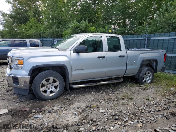2015 GMC Sierra 1500 with VIN 1GTV2TEH8FZ224945, listed as a Copart auction lot 67865784 with 143,515 mi miles and Salvage Title. Bid and sale history available at carsss.com. Image 1.