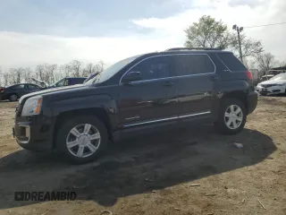 2016 GMC Terrain SLE with VIN 2GKALNEK9G6220021, listed as a Copart auction lot 53210465 with 80,396 mi miles and Clean Title. Bid and sale history available at carsss.com. Image 1.