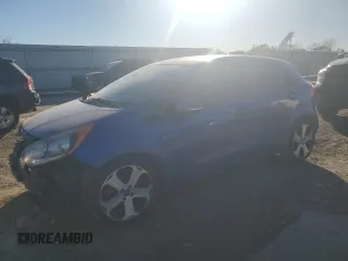 2012 Kia Rio EX with VIN KNADN5A37C6017112, listed as a Copart auction lot 81080564 with 180,897 mi miles and Salvage Title. Bid and sale history available at carsss.com. Image 1.
