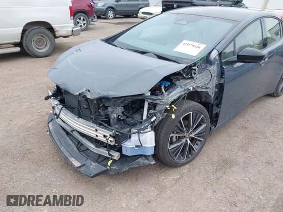 2024 Toyota Prius LE with VIN JTDACAAU8R3028529, listed as a IAAI auction lot 42079826 with 7,849 mi miles and . Bid and sale history available at DreamBid. Image 6.