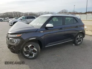 2022 Hyundai Venue Limited z VIN KMHRC8A39NU145796, wystawiony jako Copart lot #51476085 z przebiegiem 21 479 mil mil oraz Czysty tytuł • Clean title. Historia ofert i sprzedaży dostępna na DreamBid. Obrazek 1.
