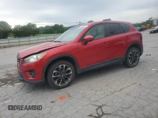 2016 Mazda CX-5 Grand Touring z VIN JM3KE4DY2G0684049, wystawiony jako Copart lot #57168875 z przebiegiem 223 111 mil mil oraz Szkoda całkowita • Salvage title. Historia ofert i sprzedaży dostępna na DreamBid. Obrazek 1.
