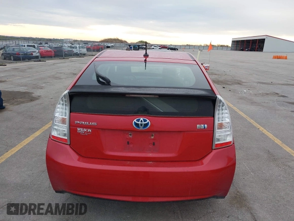 2011 Toyota Prius I with VIN JTDKN3DU9B0300373, listed as a IAAI auction lot 42168355 with 289,676 mi miles and . Bid and sale history available at DreamBid. Image 6.