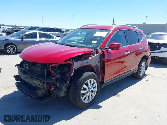 2017 Nissan Rogue SL with VIN JN8AT2MV7HW277674, listed as a IAAI auction lot 41837800 with 99,301 mi miles. Bid and sale history available at carsss.com. Image 19.
