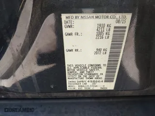 2015 Nissan Altima 2.5 SV with VIN 1N4AL3AP8FC498664, listed as a IAAI auction lot 41778661 with 143,242 mi miles. Bid and sale history available at carsss.com. Image 9.