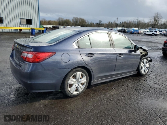 2017 Subaru Legacy with VIN 4S3BNAA61H3055120, listed as a Copart auction lot 46447585 with 125,401 mi miles and Salvage Title. Bid and sale history available at carsss.com. Image 3.