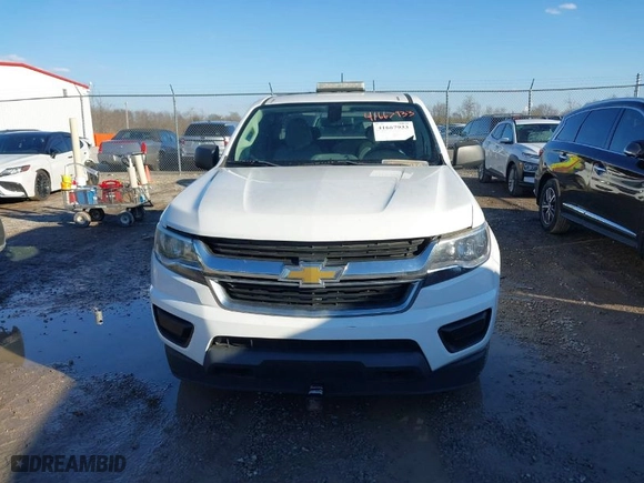 2019 Chevrolet Colorado 4WD Work Truck with VIN 1GCHTBEN0K1152707, listed as a IAAI auction lot 41667933 with 105,816 mi miles. Bid and sale history available at carsss.com. Image 6.