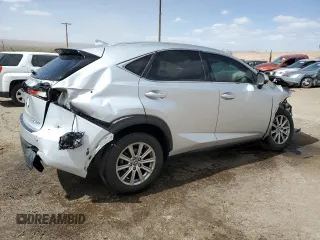 2019 Lexus NX with VIN JTJYARBZ9K2126197, listed as a Copart auction lot 48615225 with 56,248 mi miles and Salvage Title. Bid and sale history available at carsss.com. Image 3.