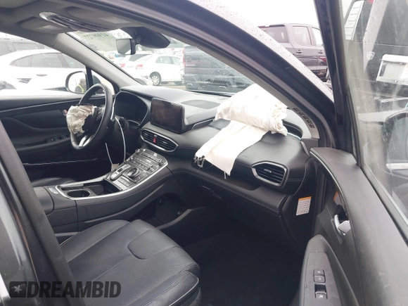 2023 Hyundai Santa Fe Limited with VIN 5NMS5DA19PH013204, listed as a IAAI auction lot 41909727 with 17,206 mi miles and . Bid and sale history available at DreamBid. Image 5.