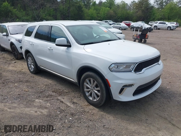 2021 Dodge Durango SXT Plus with VIN 1C4RDHAG0MC631485, listed as a IAAI auction lot 41914149 with 75,996 mi miles and . Bid and sale history available at DreamBid. Image 1.