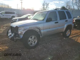 2002 Jeep Liberty Limited with VIN 1J8GL58K12W330926, listed as a Copart auction lot 46616975 with 157,859 mi miles and Salvage Title. Bid and sale history available at carsss.com. Image 1.