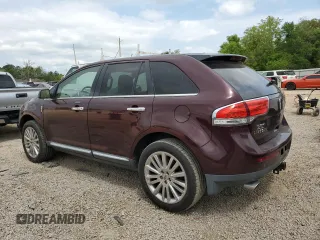 2011 Lincoln MKX with VIN 2LMDJ6JK1BBJ25611, listed as a Copart auction lot 53170675 with 215,251 mi miles and Clean Title. Bid and sale history available at carsss.com. Image 2.