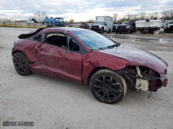 2007 Mitsubishi Eclipse GT with VIN 4A3AK34T47E009833, listed as a Copart auction lot 81341314 with 0 miles and Salvage Title. Bid and sale history available at carsss.com. Image 4.