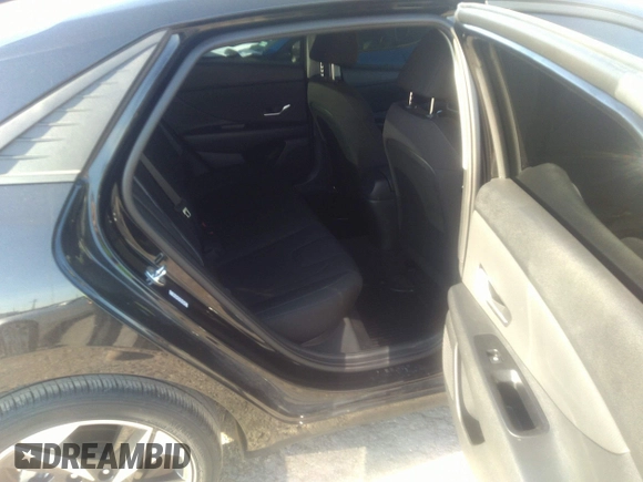 2023 Hyundai Elantra SEL with VIN KMHLS4AG1PU424103, listed as a IAAI auction lot 39127549 with 9,355 mi miles and . Bid and sale history available at DreamBid. Image 8.