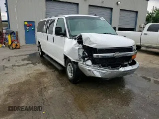 2016 Chevrolet Express Passenger LT с VIN 1GAZGPFF6G1178192, выставлен на аукционе Copart как лот 58408975 с пробегом 154 788 миль миль и Списание • Salvage title. История ставок и продаж доступна на DreamBid. Изображение 15.