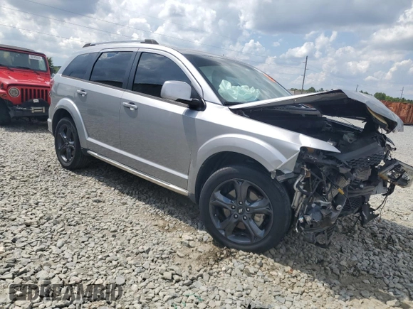 2018 Dodge Journey Crossroad with VIN 3C4PDCGG9JT344518, listed as a Copart auction lot 55796415 with 138,263 mi miles and Salvage title. Bid and sale history available at DreamBid. Image 4.