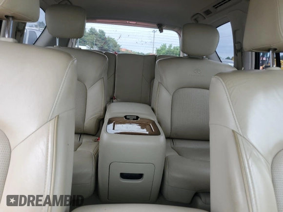2011 Infiniti QX56 7-passenger with VIN JN8AZ2NE4B9006915, listed as a Copart auction lot 61909295 with 157,700 mi miles and Clean title. Bid and sale history available at DreamBid. Image 10.