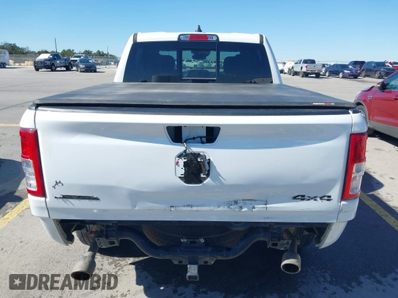 2022 Ram 1500 Big Horn with VIN 1C6SRFFT7NN242269, listed as a IAAI auction lot 41645255 with 96,658 mi miles. Bid and sale history available at carsss.com. Image 17.
