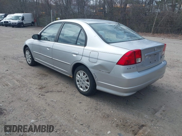 2005 Honda Civic LX with VIN 2HGES16525H597195, listed as a IAAI auction lot 42095607 with 146,849 mi miles and . Bid and sale history available at DreamBid. Image 3.