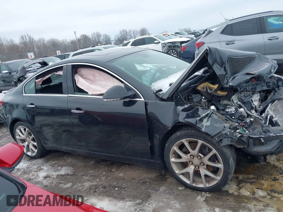 2014 Buick Regal GS with VIN 2G4GU5GX3E9228974, listed as a IAAI auction lot 41690040 with 102,322 mi miles and . Bid and sale history available at DreamBid. Image 14.