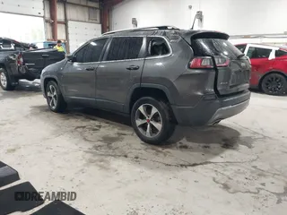 2019 Jeep Cherokee Limited with VIN 1C4PJMDX0KD447210, listed as a IAAI auction lot 42168429 with 51,408 mi miles and . Bid and sale history available at DreamBid. Image 3.