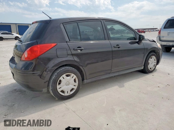 2010 Nissan Versa S with VIN 3N1BC1CP1AL460502, listed as a Copart auction lot 61106935 with 217,945 mi miles and Salvage title. Bid and sale history available at DreamBid. Image 3.