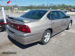 2003 Chevrolet Impala LS with VIN 2G1WH52K339252911, listed as a IAAI auction lot 42045020 with 143,606 mi miles. Bid and sale history available at carsss.com. Image 4.