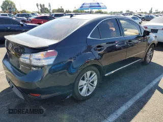 2010 Lexus HS with VIN JTHBB1BA6A2035497, listed as a Copart auction lot 74282974 with 204,367 mi miles and Salvage Title. Bid and sale history available at carsss.com. Image 3.