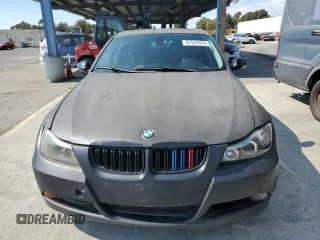 2007 BMW 3 Series 328xi with VIN WBAVC93527K035191, listed as a Copart auction lot 67522624 with 147,464 mi miles and Salvage Title. Bid and sale history available at carsss.com. Image 5.