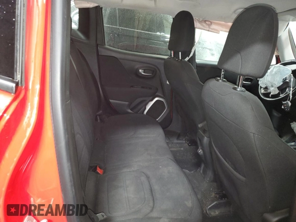 2018 Jeep Renegade Latitude with VIN ZACCJABB5JPG92122, listed as a Copart auction lot 49421115 with 87,451 mi miles and Salvage Title. Bid and sale history available at carsss.com. Image 10.