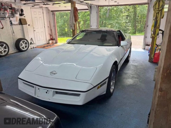 1989 Chevrolet Corvette z VIN 1G1YY2189K512420, wystawiony jako Copart lot #60937345 z przebiegiem 106 500 mil mil oraz Czysty tytuł • Clean title. Historia ofert i sprzedaży dostępna na DreamBid. Obrazek 2.