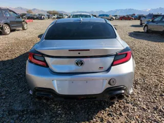 2023 Toyota GR86 with VIN JF1ZNBB19P9765455, listed as a Copart auction lot 78197274 with 3,421 mi miles and Salvage Title. Bid and sale history available at carsss.com. Image 6.