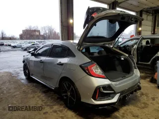 2021 Honda Civic Sport with VIN SHHFK7H41MU413944, listed as a Copart auction lot 47536225 with 70,075 mi miles and Salvage Title. Bid and sale history available at DreamBid. Image 2.